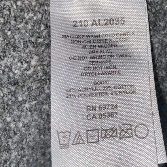 Calvin Klein Women's Gray V-Neck Sweater - Picture 4 of 4